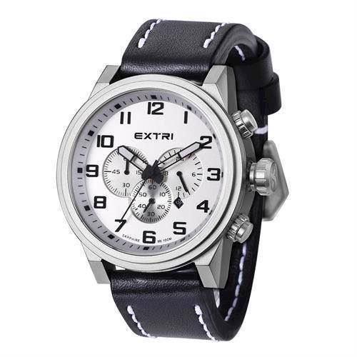 Image of Extreme mat rustfri stål Miyota OS20 quartz med chronograph Herre ur fra EXTRI, X3001-E